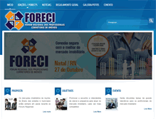 Tablet Screenshot of foreci.com.br